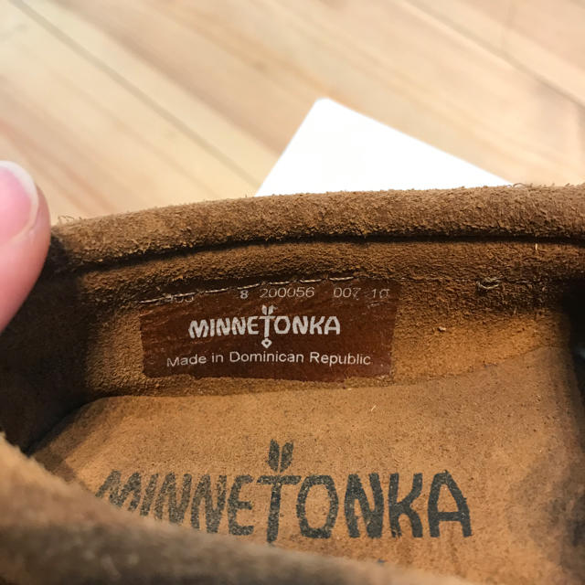 Minnetonka(ミネトンカ)のk-a.mama様専用♡ミネトンカ フリンジ モカシン US8/15cm キッズ/ベビー/マタニティのキッズ靴/シューズ(15cm~)(スリッポン)の商品写真