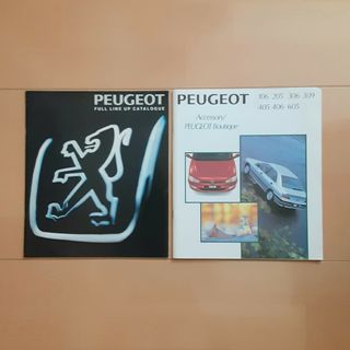 プジョー(Peugeot)のプジョー　カタログ(カタログ/マニュアル)