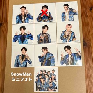 スノーマン(Snow Man)のSnowMan ジャニショ公式 ミニフォト(アイドルグッズ)