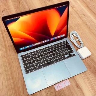 マック(Mac (Apple))のMacBook air 13インチ 2020 フルカスタム 管理番号2877(ノートPC)