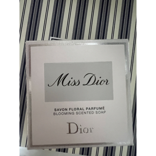 ディオール(Dior)のディオールビューティー　ミスディオール　ソープ　新品(ボディソープ/石鹸)