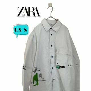 ZARA ザラ ナイロンジャケット コーチジャケット dnwr USA S