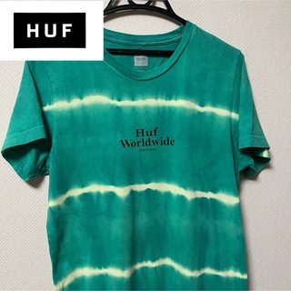 Huf Tydie s/s Tshirt Green