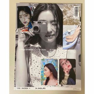 アイリーン 1 page of irene Red velvet 写真集 トレカ(K-POP/アジア)