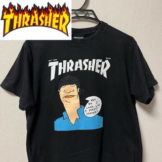 スラッシャー(THRASHER)のThrasher s/s Tshirt Black(Tシャツ/カットソー(半袖/袖なし))