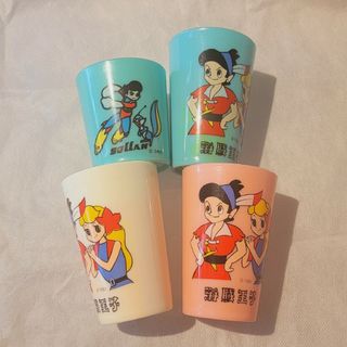 海賊王子　宇宙少年ソラン　コップ　マグカップ　昭和レトロ　プラスチック(キャラクターグッズ)