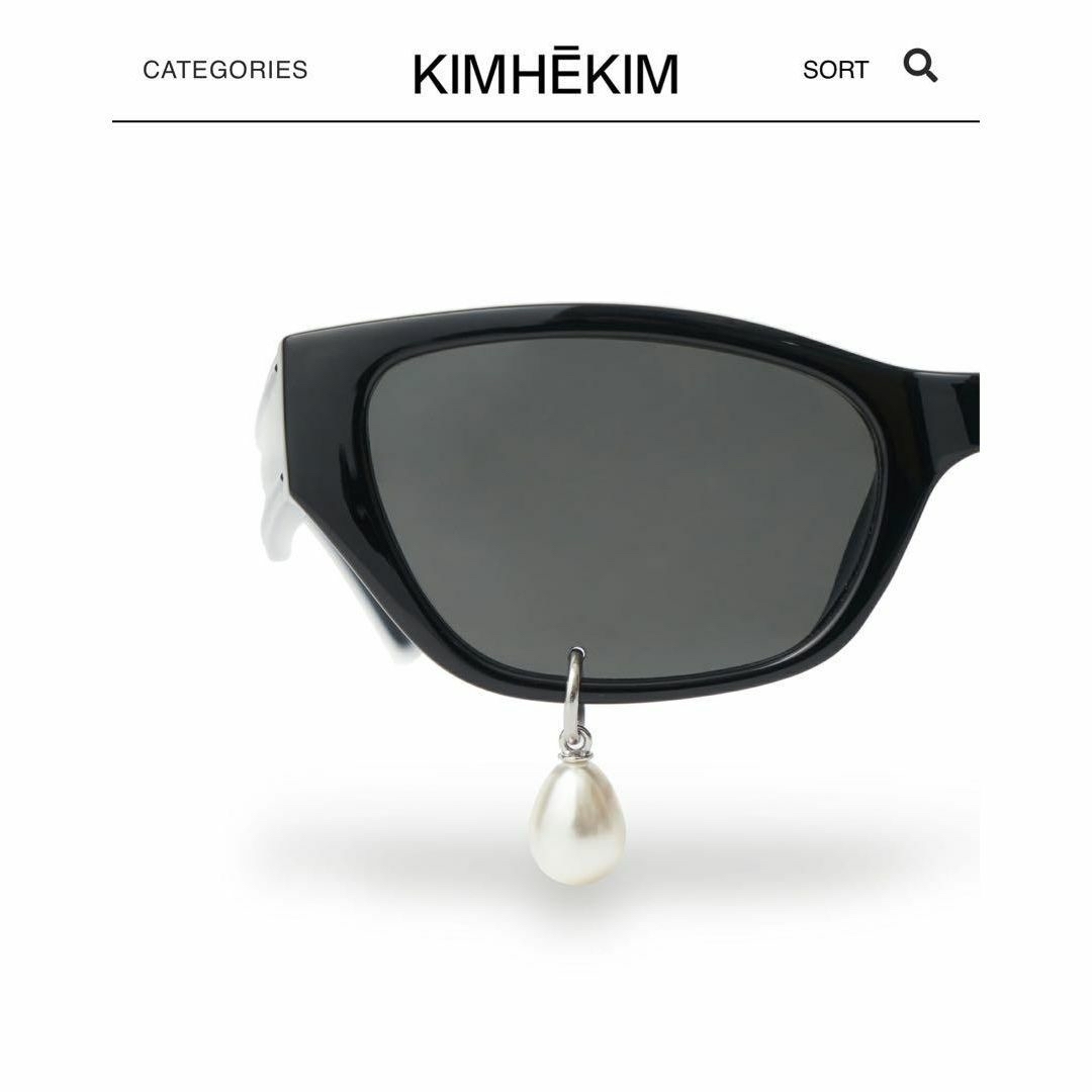 入手困難】KIMHEKIM パールティア キャッツアイ サングラスの 入手困難】KIMHEKIM パールティア キャッツアイ サングラスの