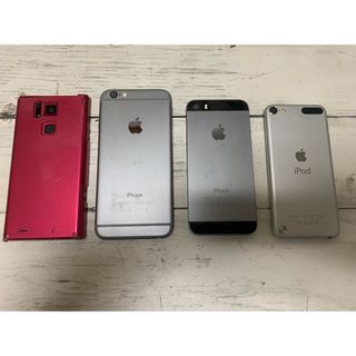 iPhone3台　Android1台(携帯電話本体)