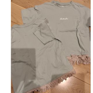 チャオパニックティピー(CIAOPANIC TYPY)の子どもサイズ違い半袖Tシャツ(Tシャツ/カットソー)