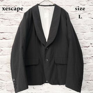 ゼスケープ(XESCAPE)の【美品】ゼスケープ xescape シワ加工 テーラードジャケット(テーラードジャケット)