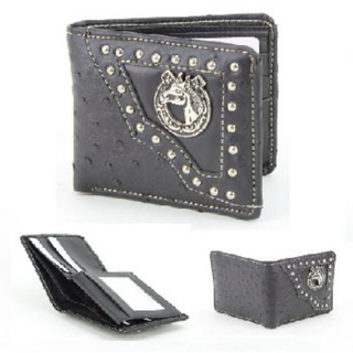 送料無料 新品 HANDCRAFTED 二つ折り財布(折り財布)