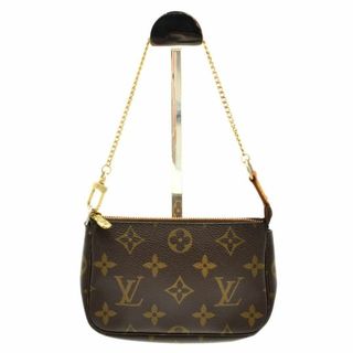 ルイヴィトン(LOUIS VUITTON)のルイヴィトン モノグラム ミニ ポシェット アクセソワール アクセサリーポーチ(ハンドバッグ)