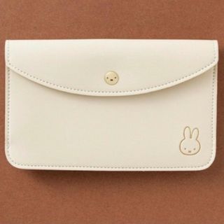 ミッフィー(miffy)の【新品】ミッフィーのレザー調ポーチ(ポーチ)