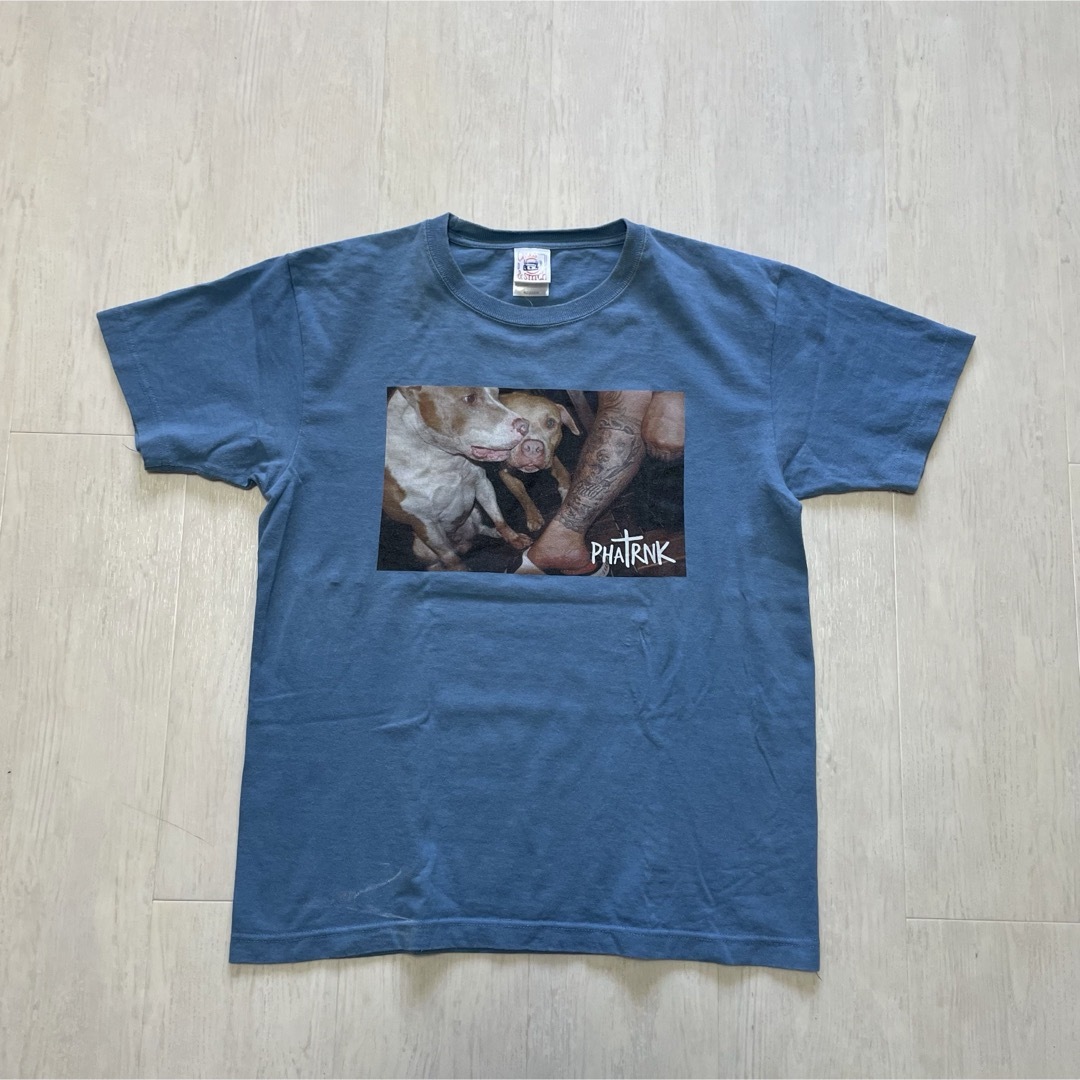 phatrnk ファットランク tシャツ ピットブル フォトt 初期デザイン M メンズのトップス(Tシャツ/カットソー(半袖/袖なし))の商品写真