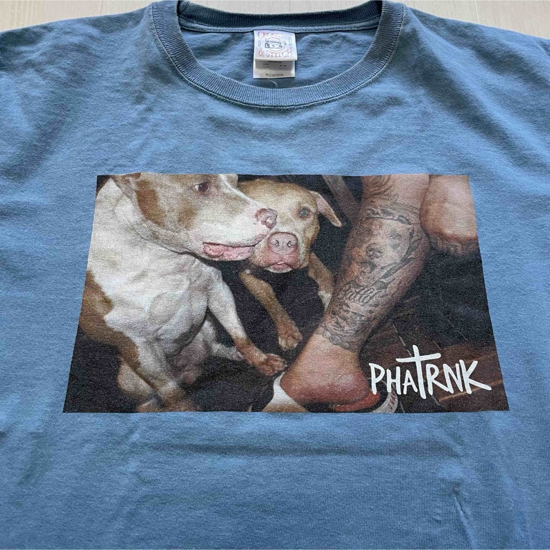 phatrnk ファットランク tシャツ ピットブル フォトt 初期デザイン M メンズのトップス(Tシャツ/カットソー(半袖/袖なし))の商品写真