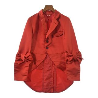 コムデギャルソンガール(COMME des GARCONS GIRL)のCOMME des GARCONS GIRL カジュアルジャケット M 赤 【古着】【中古】(テーラードジャケット)