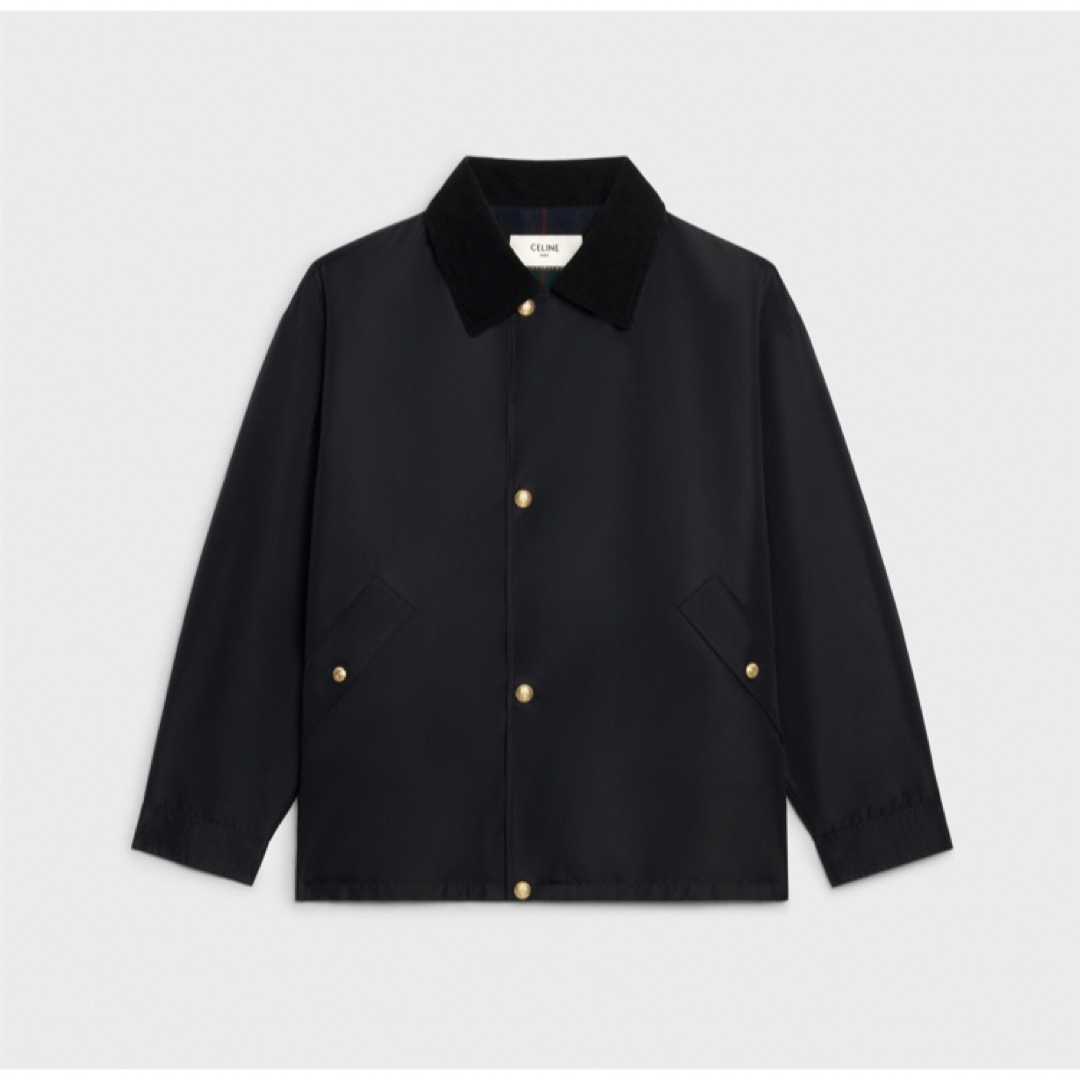 CELINE - 値下◇美品◇ Celine セリーヌHUNTING JACKET 黒 CELINE - 値下◇美品◇ Celine セリーヌHUNTING JACKET 黒