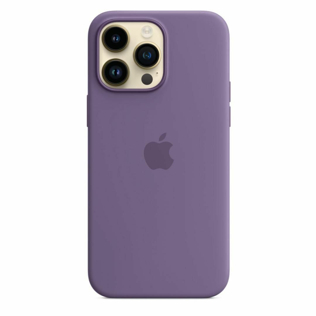 新品-純正互換品iPhone14ProMax-シリコンケース・アイリス 新品-純正互換品iPhone14ProMax-シリコンケース・アイリス