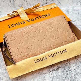 ルイヴィトン(LOUIS VUITTON)の✨極美品✨ルイヴィトン　ジッピーウォレット　モノグラムアンプラント　デュンヌ(財布)