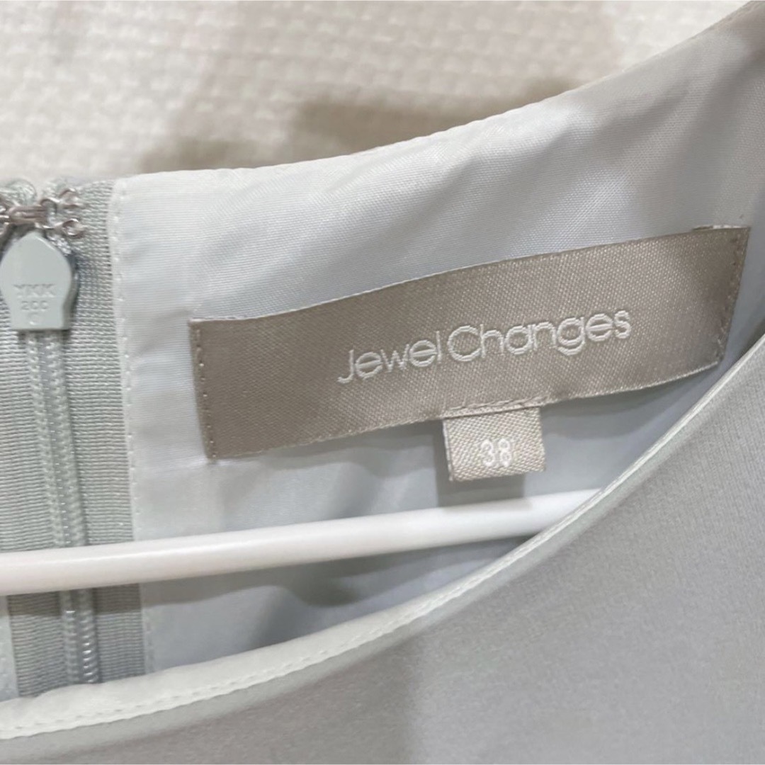 Jewel Changes(ジュエルチェンジズ)のJewelchanges レース袖ワンピースドレス レディースのワンピース(その他)の商品写真
