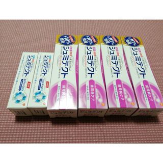 アースセイヤク(アース製薬)の薬用シュミテクト 10％増量×4　コンプリートワンEX  試供品×2(歯磨き粉)