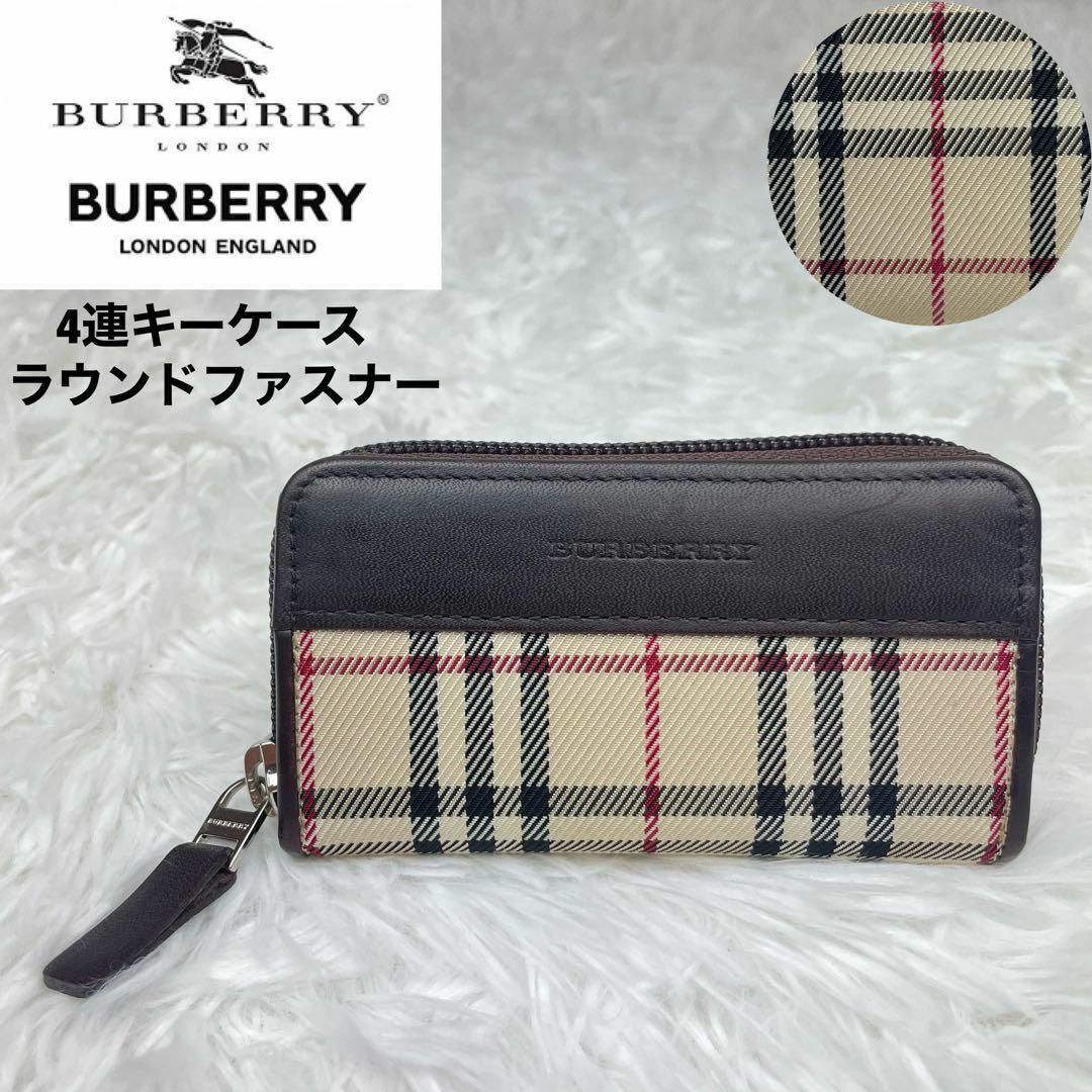 新品未使用品 箱付き BURBERRY LONDON ねい キーケース ノバチェック 新品未使用品 箱付き BURBERRY LONDON ねい キーケース ノバチェック