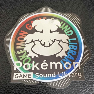 ポケモン(ポケモン)の【新品】Pokémon Game Sound Library ステッカー(キャラクターグッズ)