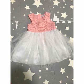 SHEIN - シーン！ピンク＆ホワイトワンピース！800円！