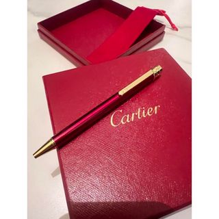 【希少♪】ボールペン Cartier ビジネス 日常 便利 オシャレ(ペン/マーカー)