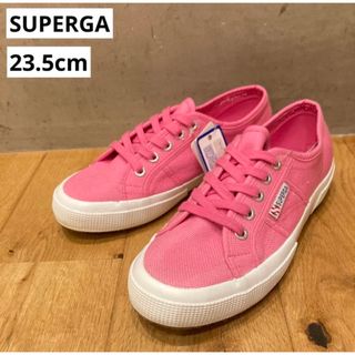 スペルガ(SUPERGA)のSUPERGA スペルガ　レディース　スニーカー　ピンク　23.5cm(スニーカー)