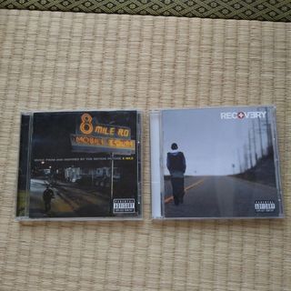 エミネム(Eminem) 8 mile & Recovery CD 2枚セット(ヒップホップ/ラップ)