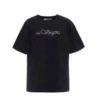 エピヌ(épine)の〈the virgins〉 tシャツ　ブラック　伊勢丹限定(Tシャツ(半袖/袖なし))