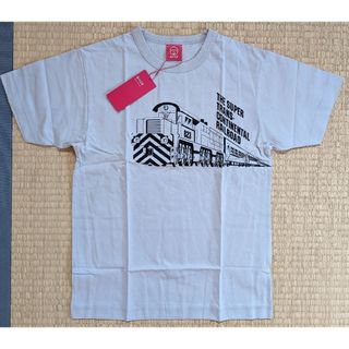 オジコ(OJICO)の未着用 オジコ 半そで Ｔシャツ 大陸横断鉄道 タグ付 Ｌキッズ 小柄な大人(Tシャツ/カットソー)