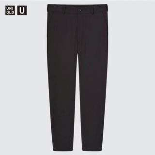 ユニクロ(UNIQLO)の新品未使用 UNIQLO U ワイドフィットテーパードパンツ ウエスト91㎝(スラックス)