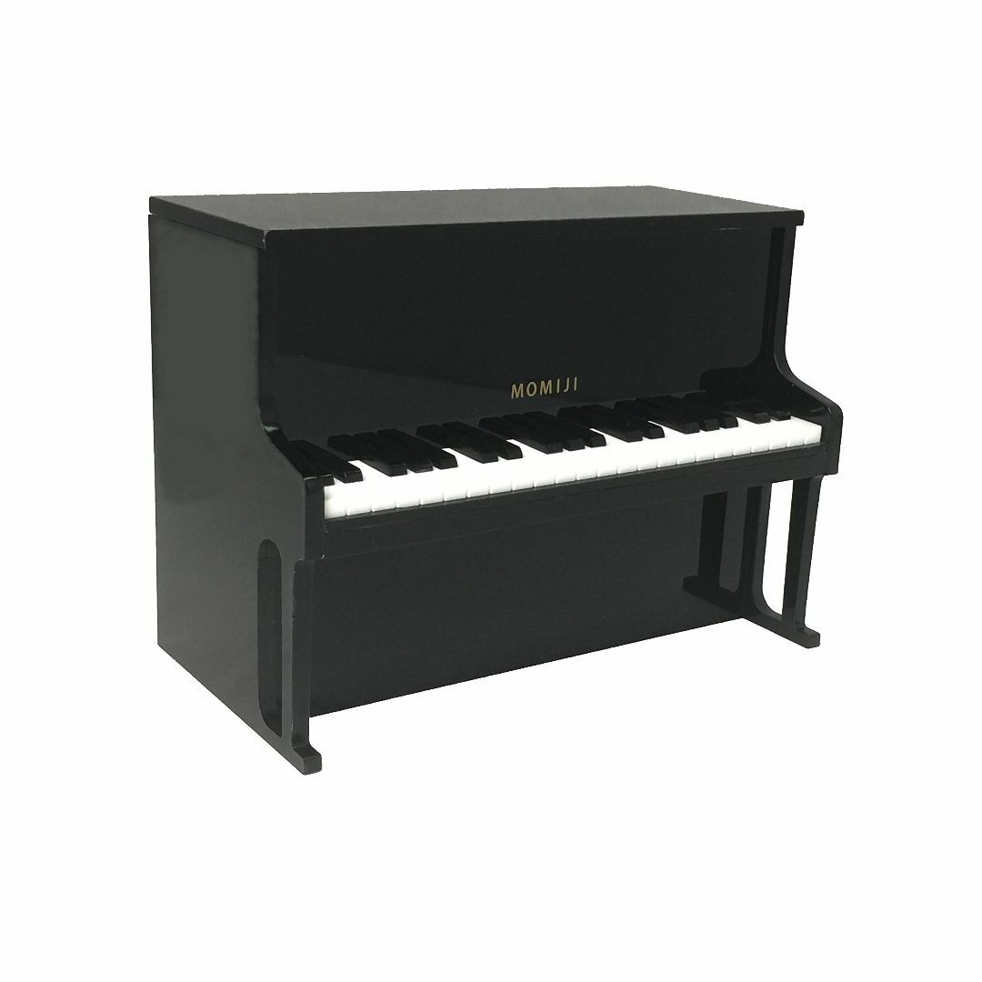 【色:黒】momiji music ピアノボックス (黒) / アクリル製 ハン キッズ/ベビー/マタニティのおもちゃ(オルゴールメリー/モービル)の商品写真