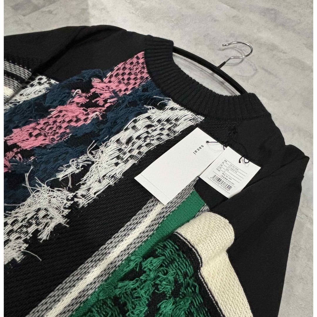 貴重サイズ Knit Pullover ラグ ジャカード ニットプルオーバー 貴重サイズ Knit Pullover ラグ ジャカード ニットプルオーバー
