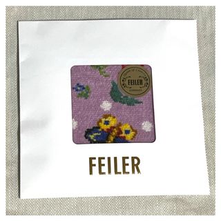 フェイラー(FEILER)のFEILER フェイラー ハイジドット　ペールパープル 旗艦店限定　ハンカチ(ハンカチ)