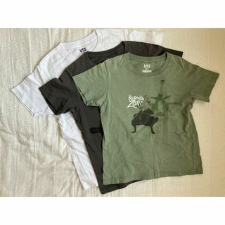 ユニクロ(UNIQLO)のユニクロ　Tシャツ　3着　130CMと120CM(Tシャツ/カットソー)