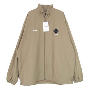 F.C.R.B. - F.C.R.B. エフシーアールビー 24SS FCRB-240055 VENTILATION LOGO TRAINING JACKET ベンチレーション トレーニング ジャケット ベージュ系 L【極上美品】【中古】