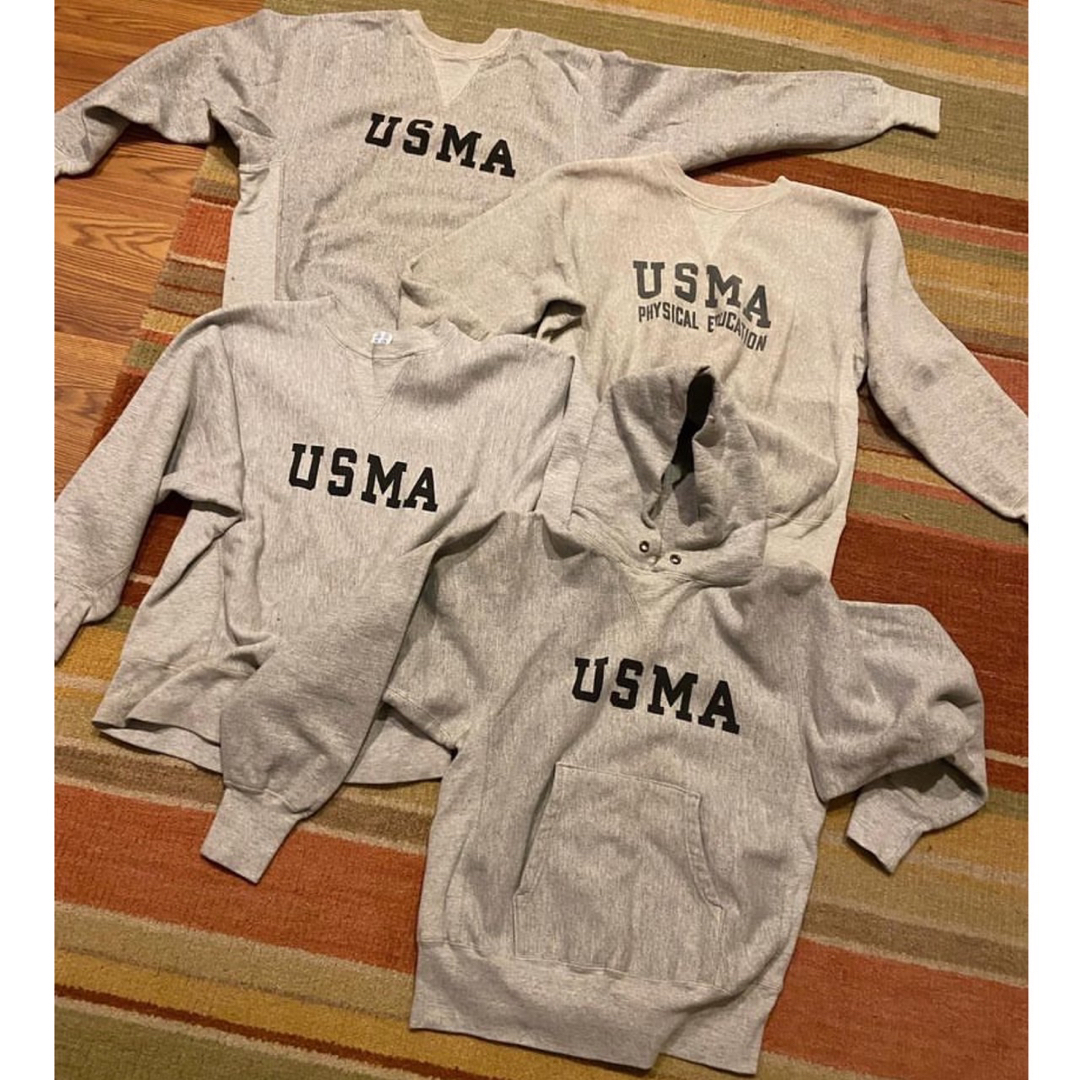 VINTAGE(ヴィンテージ)の超希少!VTG 1980s USMA CHAMPION HOODIE USA L メンズのトップス(パーカー)の商品写真