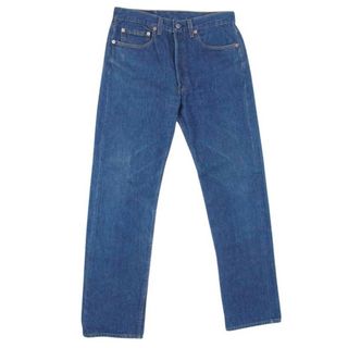 Levi's リーバイス 501-0115 USA製 501 ONE WASH ワンウォッシュ ボタンフライ ストレート デニム パンツ インディゴブルー系 31【中古】