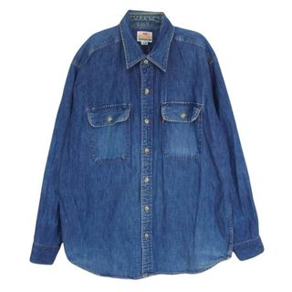 Levi's - Levi's リーバイス 60613-51 ORANGE TAB 長袖 デニムシャツ インディゴブルー系 M【中古】