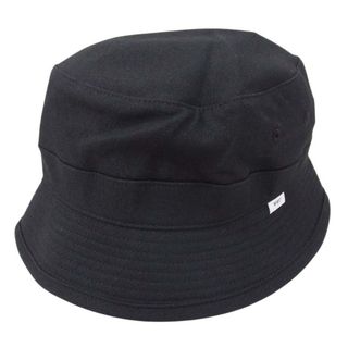 ダブルタップス(W)taps)のWTAPS ダブルタップス 帽子 23SS 231HCDT-HT02 HAT POLY TWILL WUT URBAN TERRITORY HAT ポリ ツイル バケット ハット ブラック系 X03【美品】【中古】(その他)