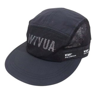 W)taps - WTAPS ダブルタップス 22SS 221HCDT-HT10 NYLON TUSSAH ナイロン タッサー キャップ 帽子 ブラック系 X00【中古】