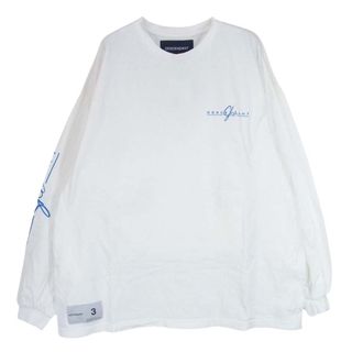 DESCENDANT - DESCENDANT ディセンダント SPUR LS シュプール ゲレンデ プリント 長袖 Ｔシャツ ホワイト系 3【中古】