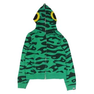 A BATHING APE - ☆激レア☆ APE ピンク カモ シャークパーカー A BATHING APE - ☆激レア☆ APE ピンク カモ シャークパーカー