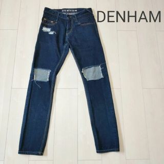 DENHAM - デンハム　SKIN SLIM FIT デニム インディゴ ダメージ加工