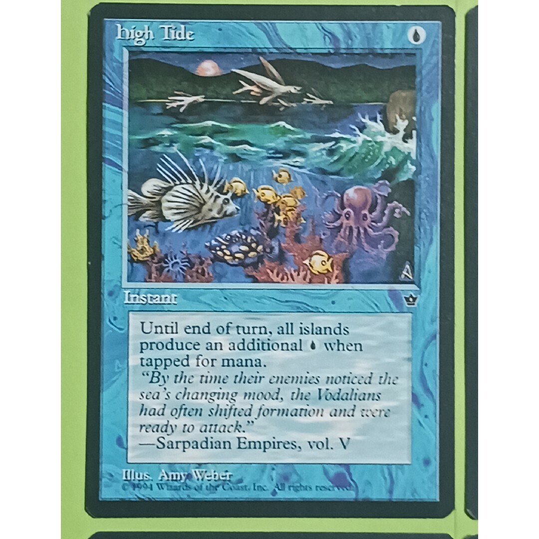 マジック:ザ・ギャザリング - MTG high Tide 4枚(バラ売りOK)の マジック:ザ・ギャザリング - MTG high Tide 4枚(バラ売りOK)の
