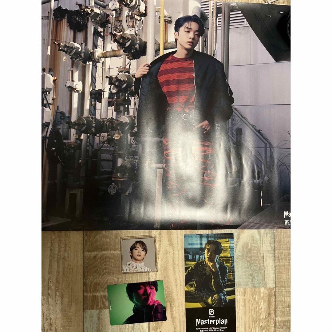 Masterplan RYUHEI ポスター 他カード＋おまけ エンタメ/ホビーのタレントグッズ(ミュージシャン)の商品写真