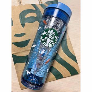 スターバックス(Starbucks)のウォーターインタンブラーシーサイド 473ml  スタバ　新作　サマー(タンブラー)